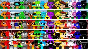 INCREDIBOX SPRUNKI 😄 | RETAKE ФАЗЫ 1-5 🎮 | ВСЕ ГЕРОИ ВМЕСТЕ! 😎🔥