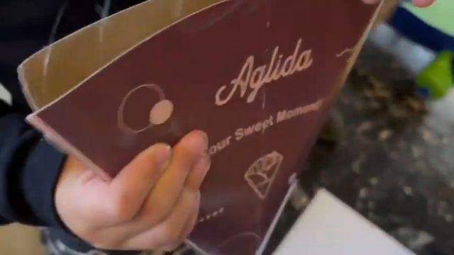 Блинчик с шоколадом.Завтрак в Израиле,заказ на дом.#vlog