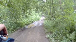 ПОКАТУШКА НА ИЖ ЮПИТЕР 3 С КОЛЯСКОЙ // УТОПИЛИ ИЖА!