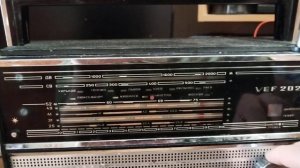 Радиоприёмник VEF-202 с планкой FM и MP3-FM модулем