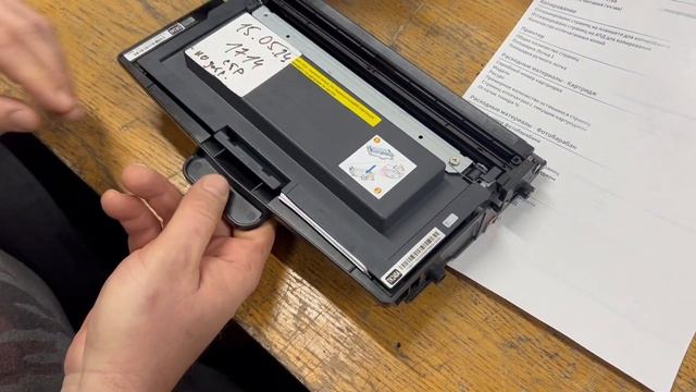 Принтер печатает половину листа. Дефект печати на при? смотреть онлайн