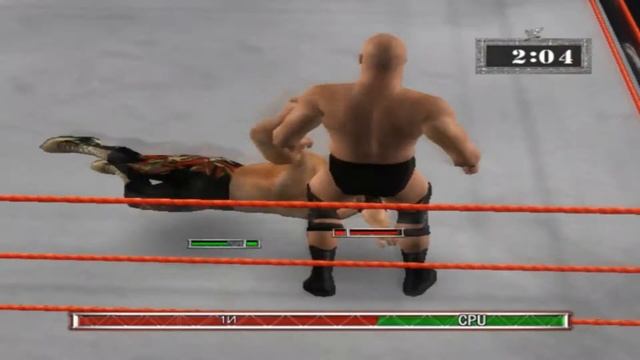 WWF RAW (2002 PC) прохождение Бои за Европейский титул