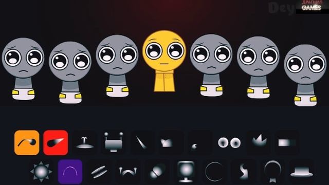 игра СПРУНКИ! музыкальные игра СПРУНКИ! Sprunki incredibox music! смотреть онлайн