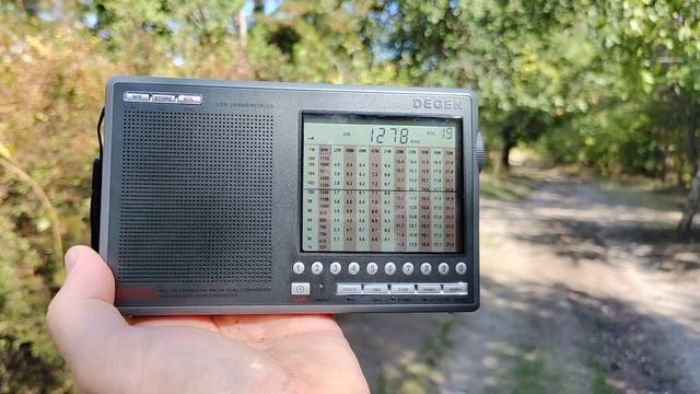 Нейва 304 & Degen 1103 PLL. 1278 KHz. AM. смотреть онлайн