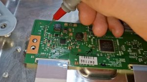 Реанимация матрицы на Sony KDL-55W808A