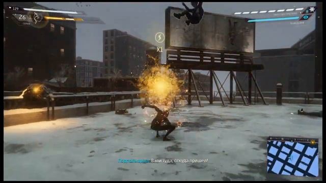 Играем на PlayStation 4 MARVEL SPIDER-MAN Miles Morales. 63 миссия паучка. " Ф смотреть онлайн