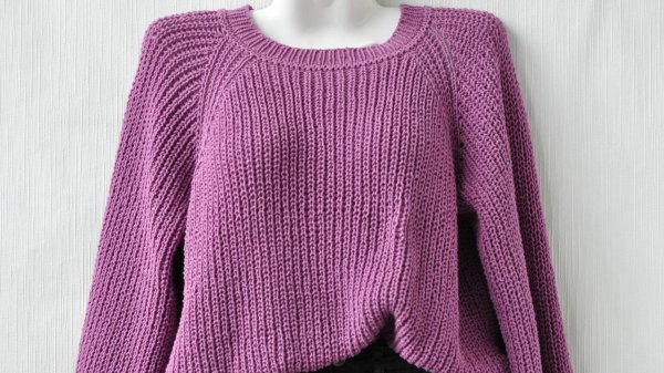 Джемпер полупатентной резинкой.Реглан сверху.МК.#вязание спицами