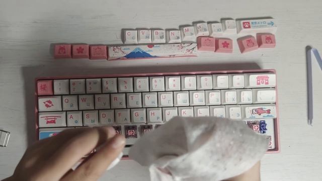Как чистить механическую клавиатуру? #keyboard #mechanicalkeyboard смотреть онлайн