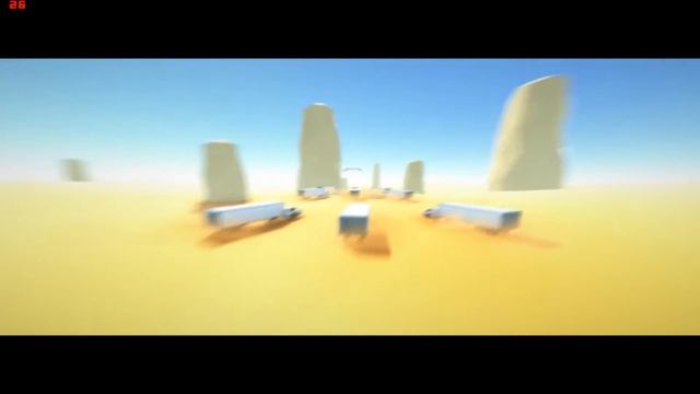 Clustertruck - паркур по машинам не моё _ необычные игры смотреть онлайн