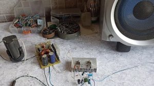 Простой Мощный усилитель звука на транзисторах