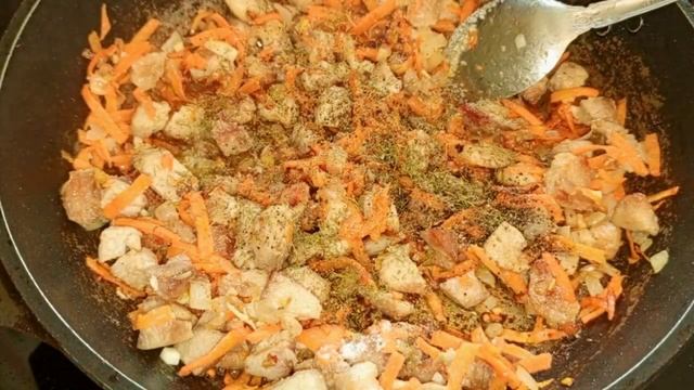 Вермишель с мясом