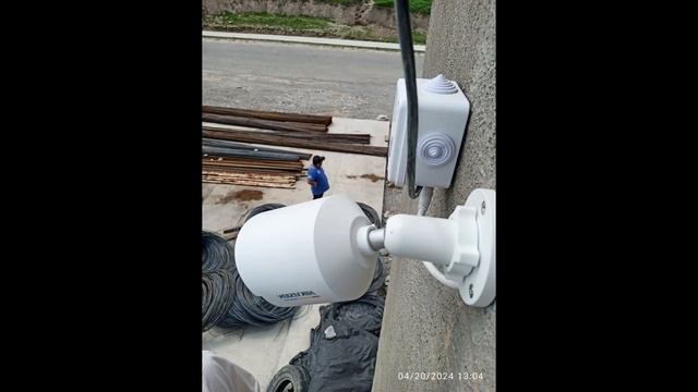 04.20.2024. Установка видео наблюдения Яккабаг. #hikvision смотреть онлайн