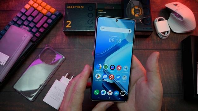 Первая распаковка и включение: vivo iQOO Z9 RU RU\Global Version и об? смотреть онлайн
