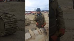 РЕМОНТ КОВША ЭКСКАВАТОРА ЗАМЕНА АДАПТЕРА 1 ЧАСТЬ
