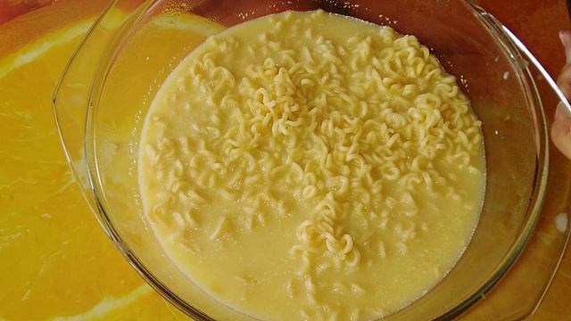 Сырная лапша быстрого приготовления. Instant Cheese Noodles. Mukban