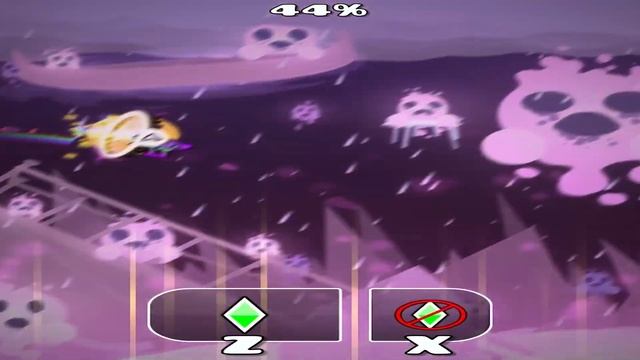 Прыгаю НА 3 БУКВАХ В ТЕЧЕНИИ ВСЕГО ВИДЕО | Geometry Dash 2.2 смотреть онлайн