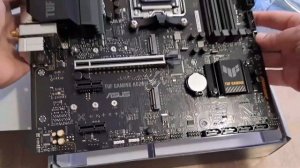 Материнська плата Asus TUF GAMING A620M PLUS WIFI (Unboxing)