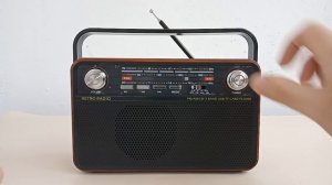 Радиоприёмник Aceline AR560. Демонстрация работы