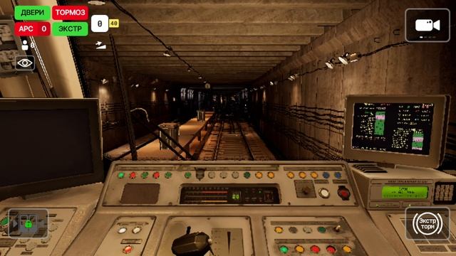 выезд из депо Новогиреево на русиче в Subtransit Drive