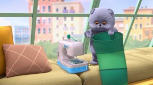 Кот Басик, 1 сезон, 9 серия. Огурец