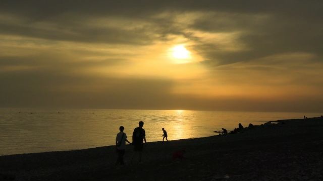 Сочи. Закат 🌅 и штиль на море 🌊 смотреть онлайн