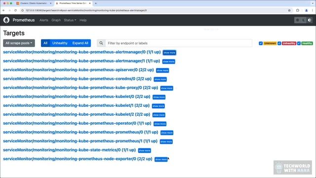 16.3 Data Visualization with Prometheus UI смотреть онлайн