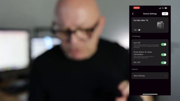 DJI Mic Mini распаковка и настройка