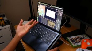 Blender 4.4 на MacBook Air M4 (RUS)