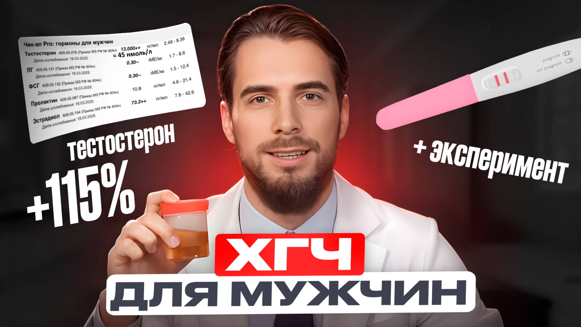 ХГЧ и рост тестостерона. Самый полный разбор от врача