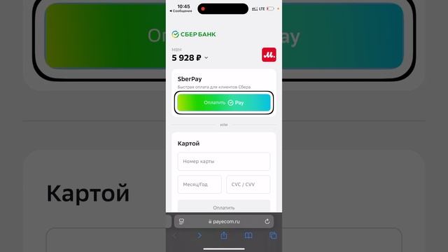 Оформление покупки с айфона внешнего SSD-диска Mirex 512GB Dat смотреть онлайн