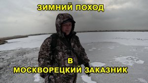 Поход зимой в Москворецкий заказник.