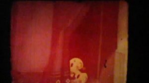 КИНОПРОЕКТОР ЛУЧ-2 в работе .