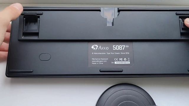 Тестирование клавиатуры Akko 5087S на дребезжание смотреть онлайн