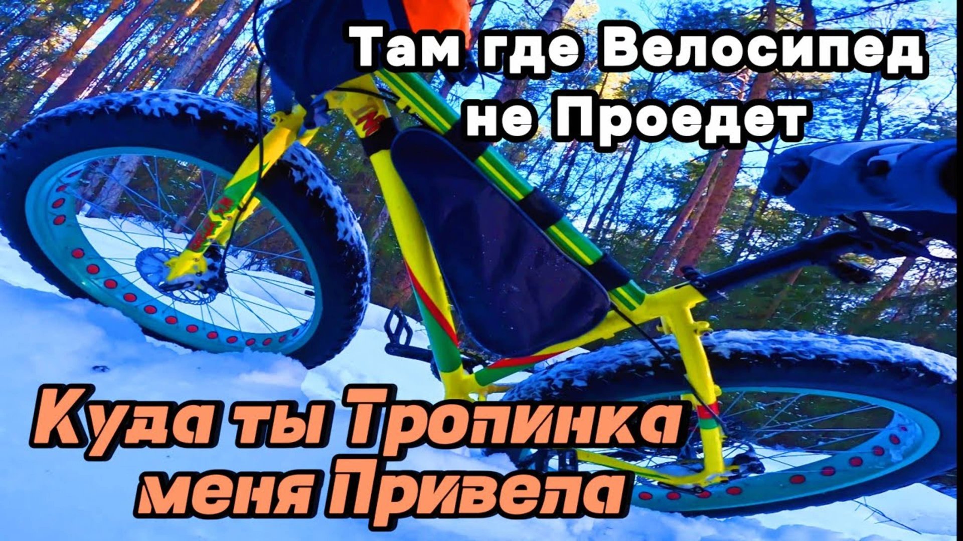 Там где и Велосипед не Проедет. Куда ты Тропинка меня Привела.