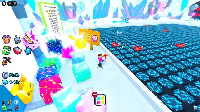 АДМИН СЛОМАЛ ОБНОВЛЕНИЕ В PET SIMULATOR 99 В РОБЛОКС?! ROBLOX смотреть онлайн