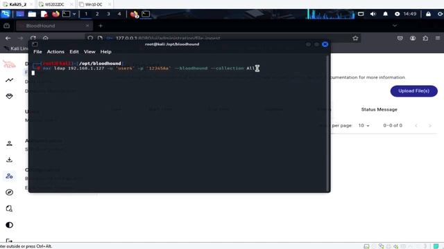 Bloodhound анализ контроллера домена