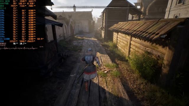 "Смута" на i5-11400, DDR4 3600, RTX 3070. 1080p MOD FSR 3. смотреть онлайн