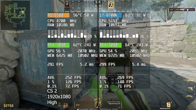 Тест Ryzen 5 5500 / 5600X В ЛЮТОМ РАЗГОНЕ против убийцы райзено
