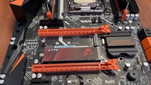 Собираем компьютер из китая HUANANZHI X99-BD4 GARMING