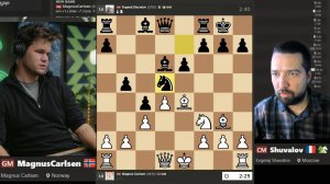 Магнус КАРЛСЕН 🆚 Евгений ШУВАЛОВ ♟ Комментарии Чемпиона мира по шахматам