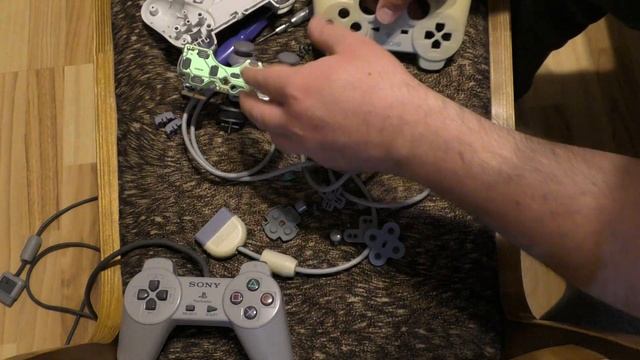 Джойстик от PS1 как разобрать смотреть онлайн