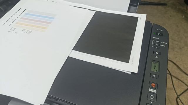 Canon G3410 восстановление цвета и чистим погрешность при ?