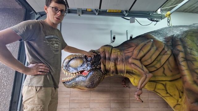 Tiranosaurus costume Head  Костюм динозавра  голова