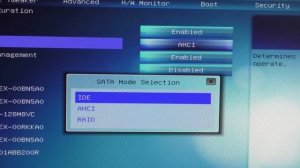 Как включить IDE в UEFI BIOS компьютера
