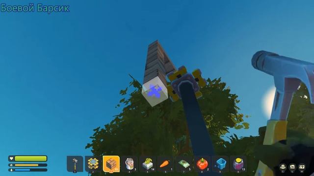МЕХАНИК ЛОМАЕТ РОБОТОВ И СТРОИТ ТРАНСПОРТ В Scrap Mechanic #1 смотреть онлайн