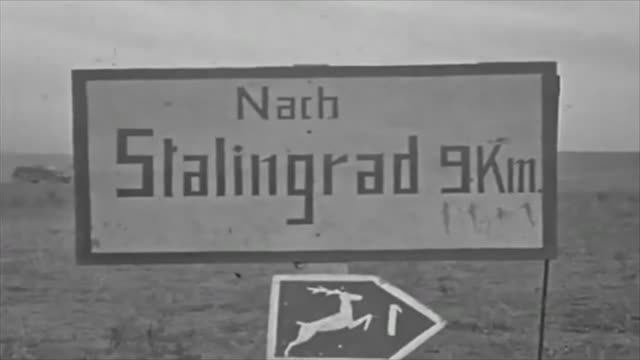 РЕДКИЕ КАДРЫ НАСТУПЛЕНИЯ ФАШИСТОВ НА СТАЛИНГРАД смотреть онлайн