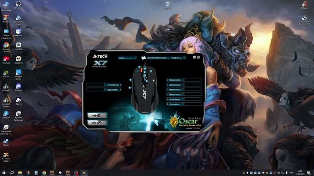 Макросы L2, макросы на мышку X7, A4Tech, Bloody Oscar Editor , Macros Lineage2