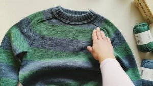 Как это связано. Реглан-погон снизу