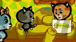 😻😻😻Три котенка - 🐾  Телевизор как магнит  (7 серия - 1