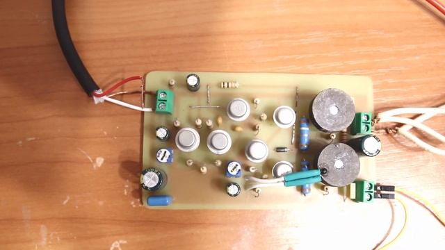 Маломощный ретро-усилитель